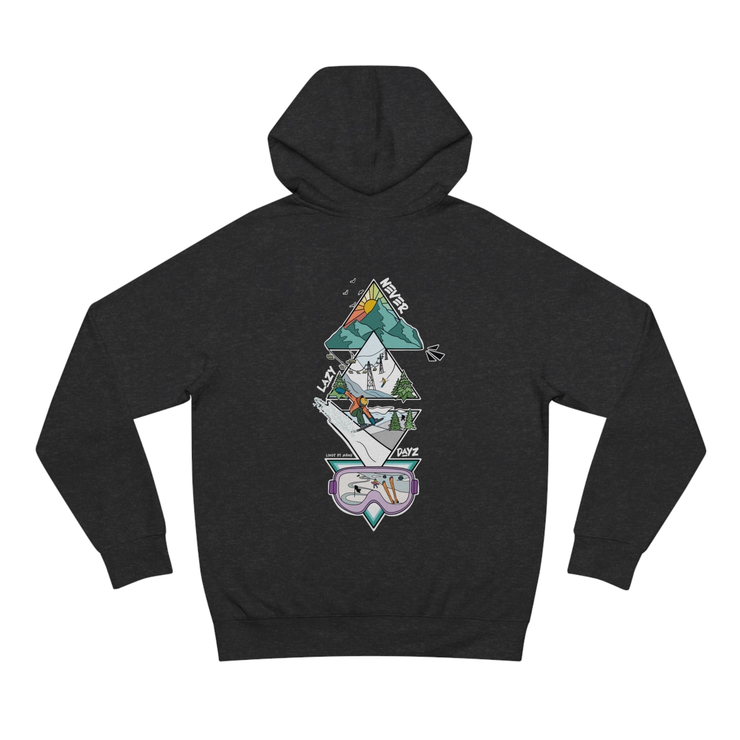 ICONS HOODIE - DARK COLOURS