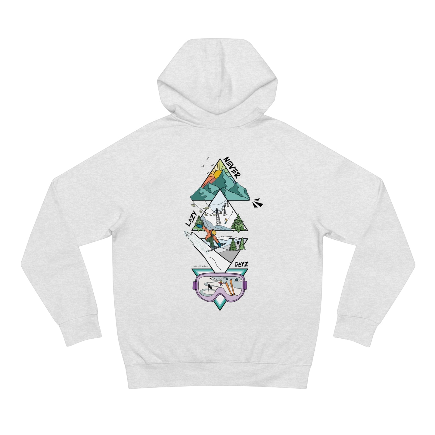 ICONS HOODIE - FUN COLOURS