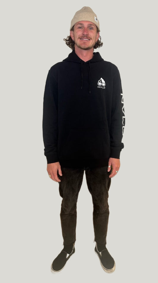 STEEZE TALL FIT HOODIE BLACK